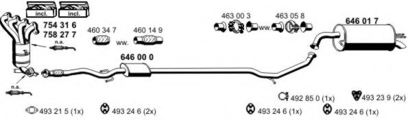 ERNST 220016 Exhaust System